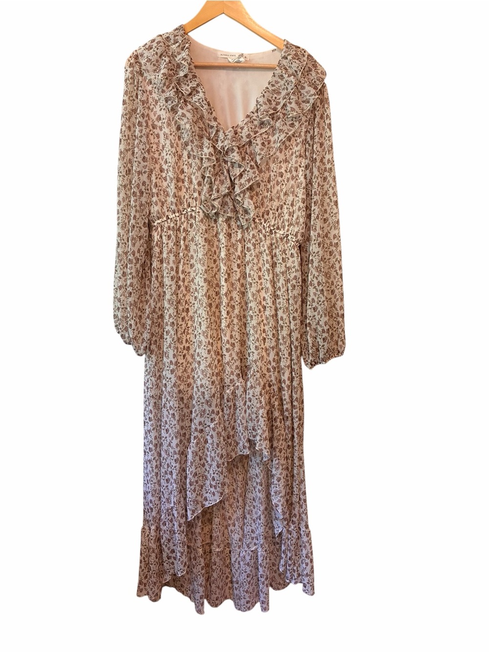 Altar’d State Helena XL High Low Maxi Dress - Picture 3 of 14
